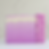 2 bars of luxury handmade soap with a purple ombre design and cute bubbles on top