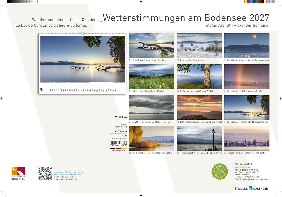 Miniaturbild: Kalender "Wetterstimmungen am Bodensee  2027"