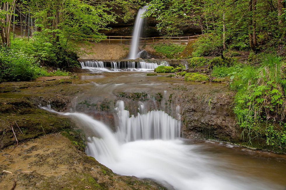 Miniaturbild: Langzeitbelichtung am Wasserfall und Bodensee (Filterkurs)