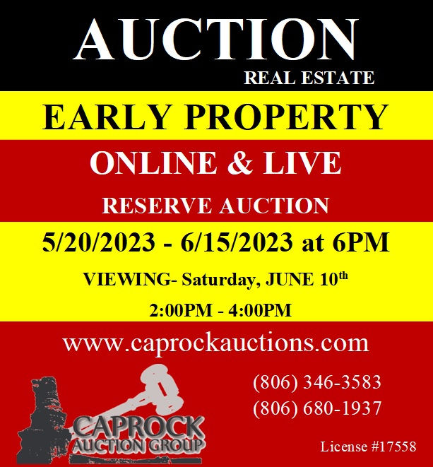 Current Auctions Caprock Auctions
