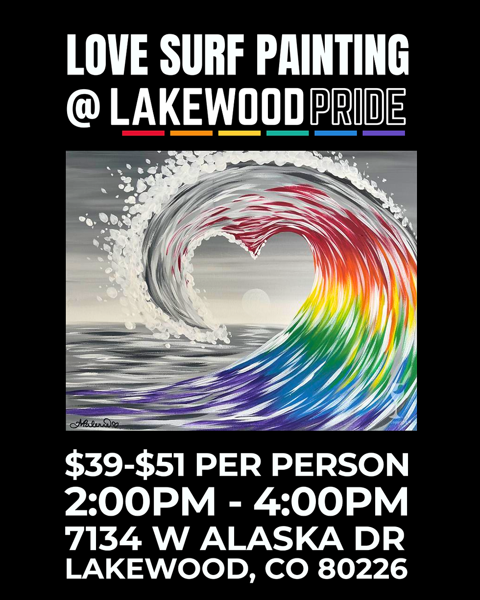 Love Surf Painting at Painting with a Twist Lakewood