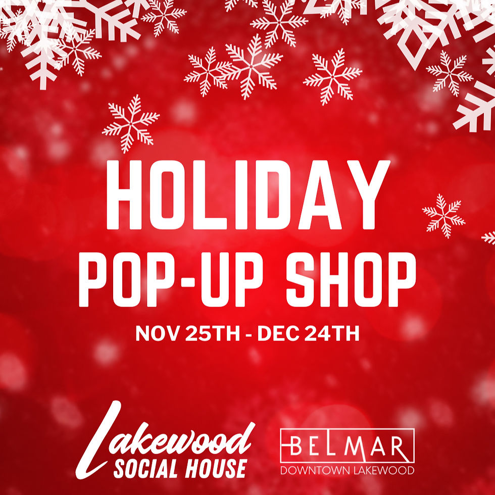Holiday Pop-Up Shop