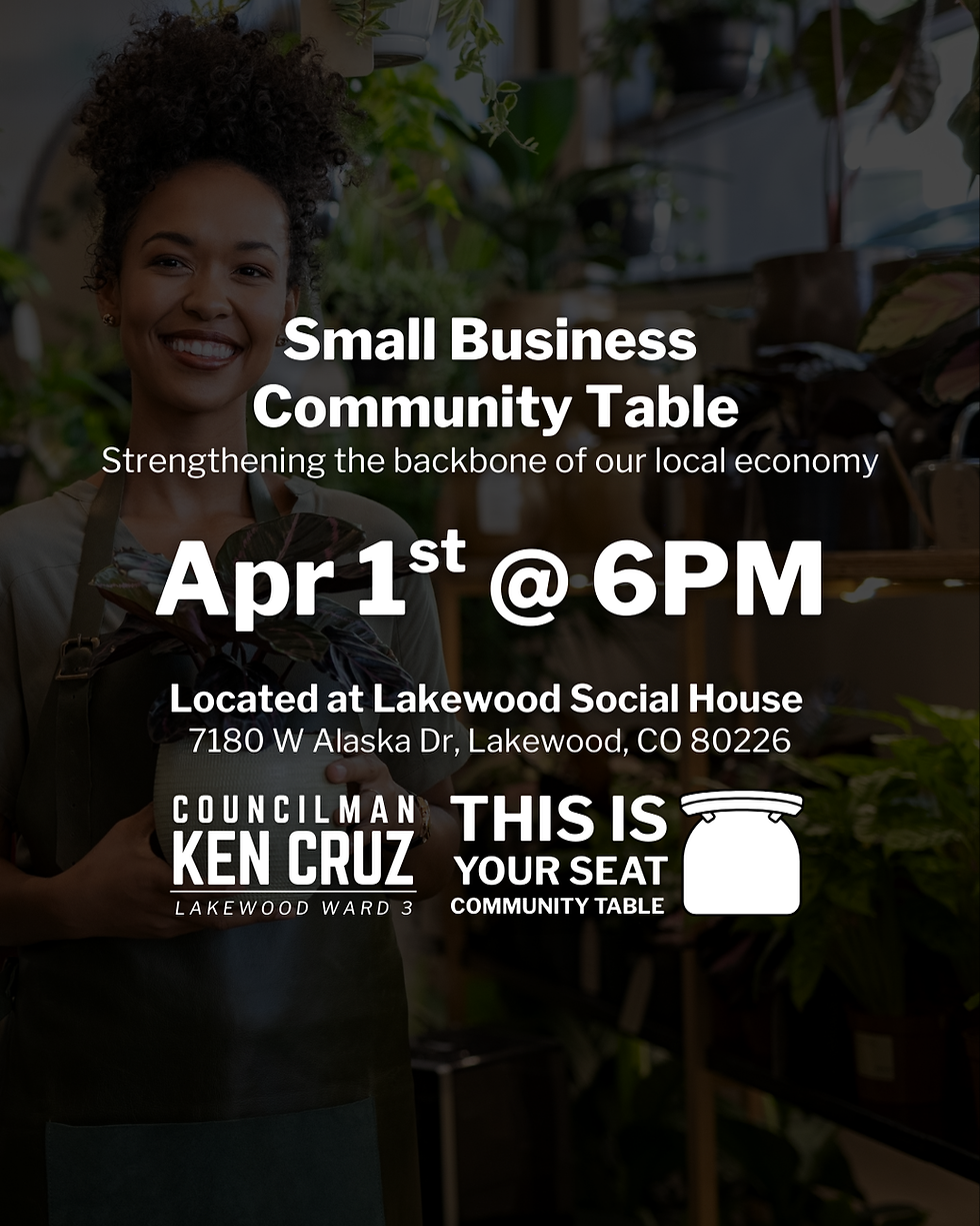 Small Business Community Table