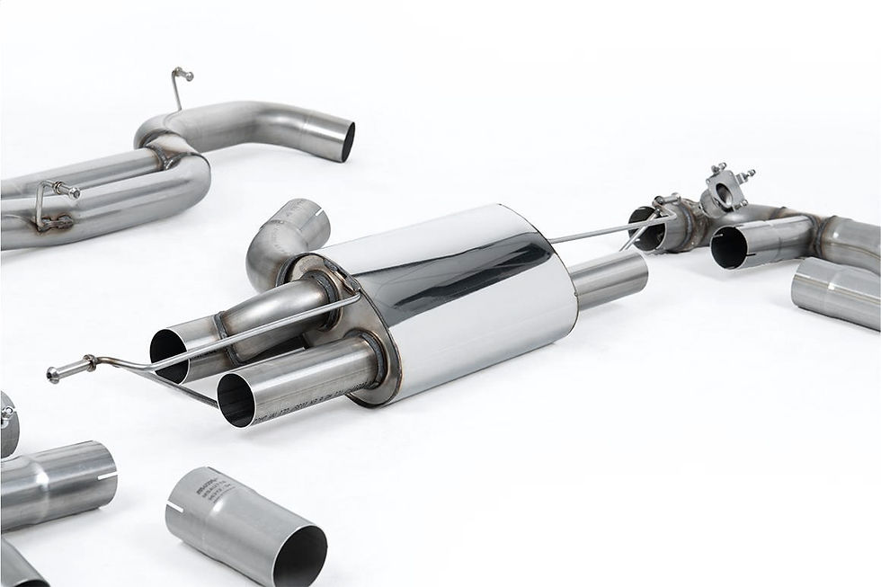 Thumbnail: Milltek Sport Audi RS3 8V - 80MM Race Non-Resonated (Loudest) Cat-Back Exhaust