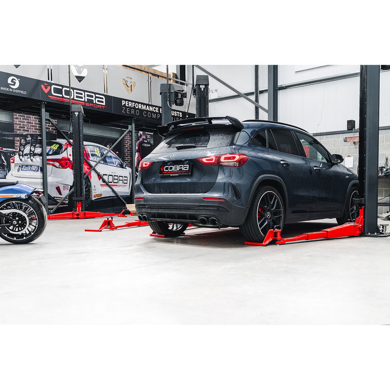 Thumbnail: Mercedes-AMG GLA 45 S Venom Cat Back Rear Box Delete Performance Exhaust