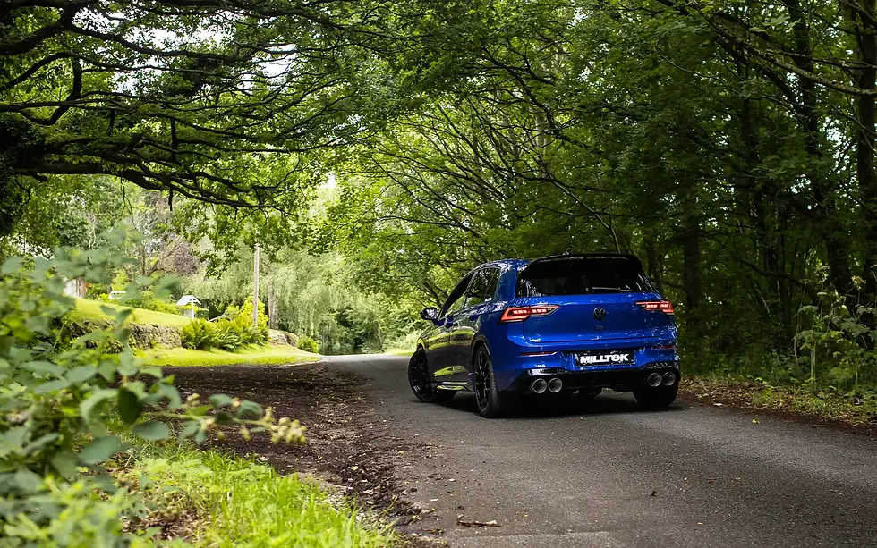 Thumbnail: Milltek Sport Exhaust VW Golf R MK8/MK8.5 - 80mm Systems Non Valved with Titani