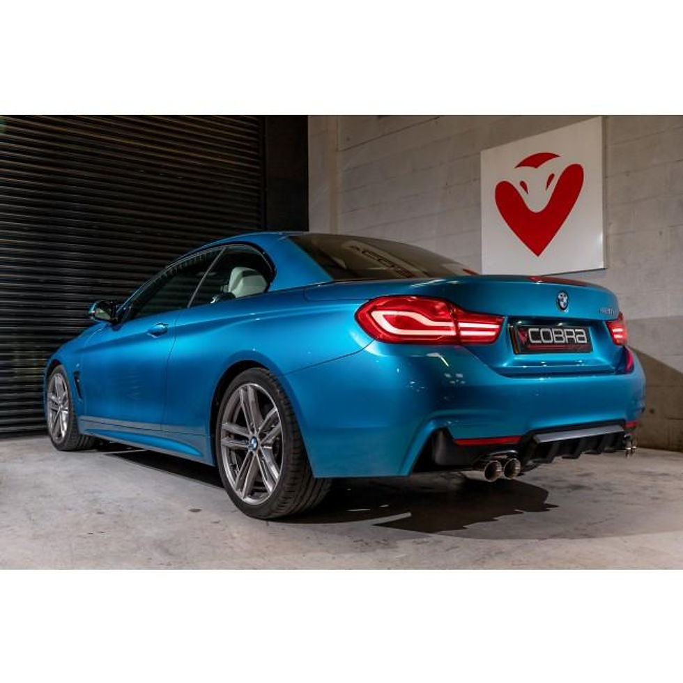 Thumbnail: BMW 420i (F32/F33/F36) (13-20) Quad Exit M4 Style Performance Exhaust Conversion