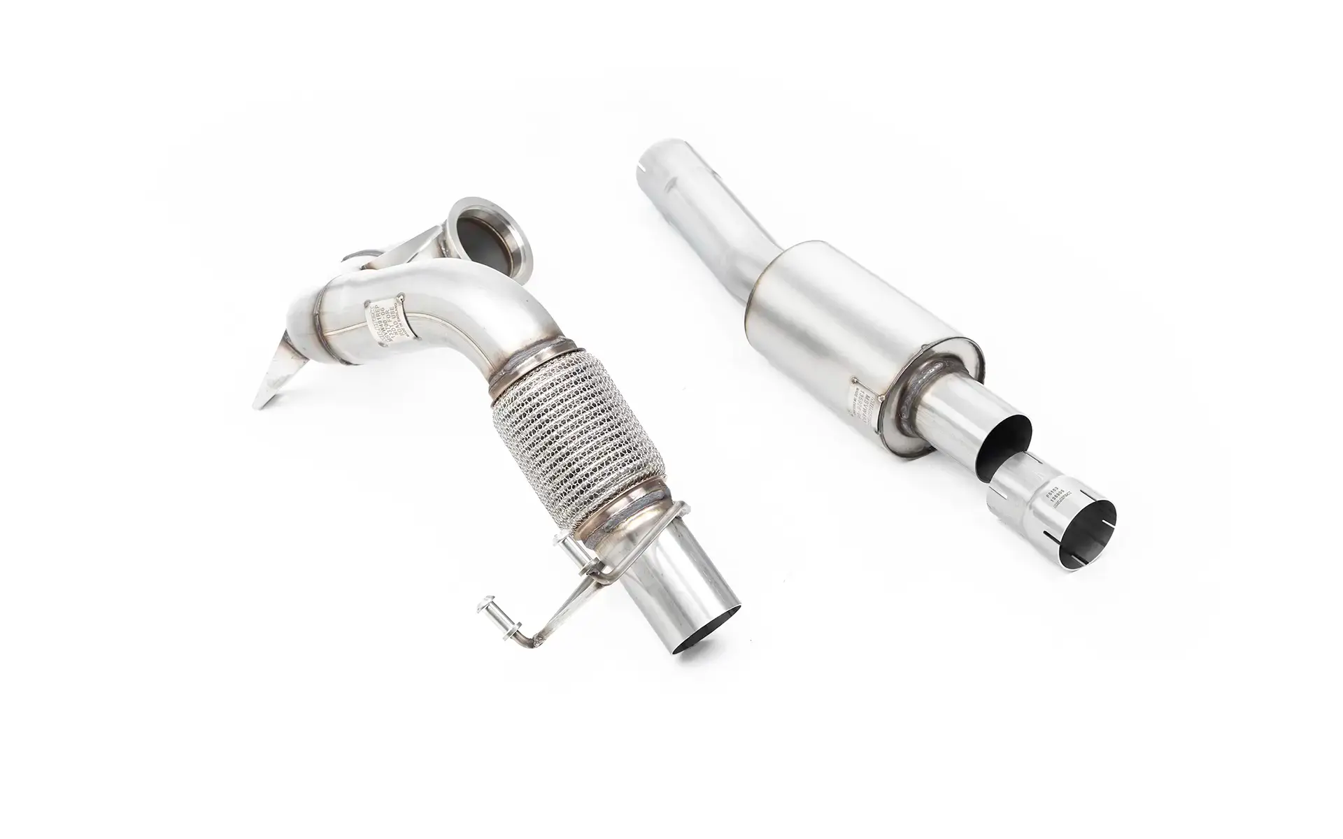 Milltek Sport Downpipes VW Polo GTI 2.0 TSI (AW - 5 Door/Non GPF Models) - Reso