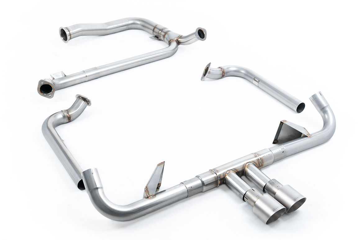 Milltek Sport Downpipes Porsche 718 GTS 2.5T (Boxter/Cayman) - Full System with