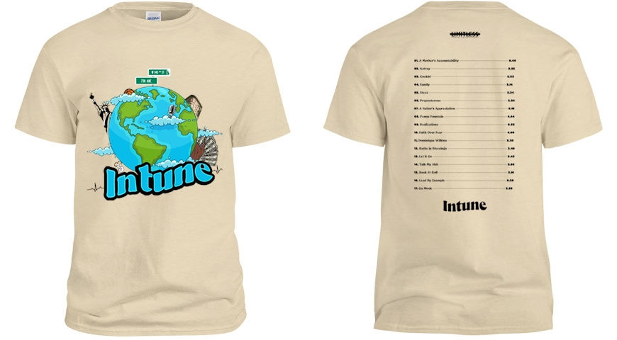 Thumbnail: My World Tee (Natural)