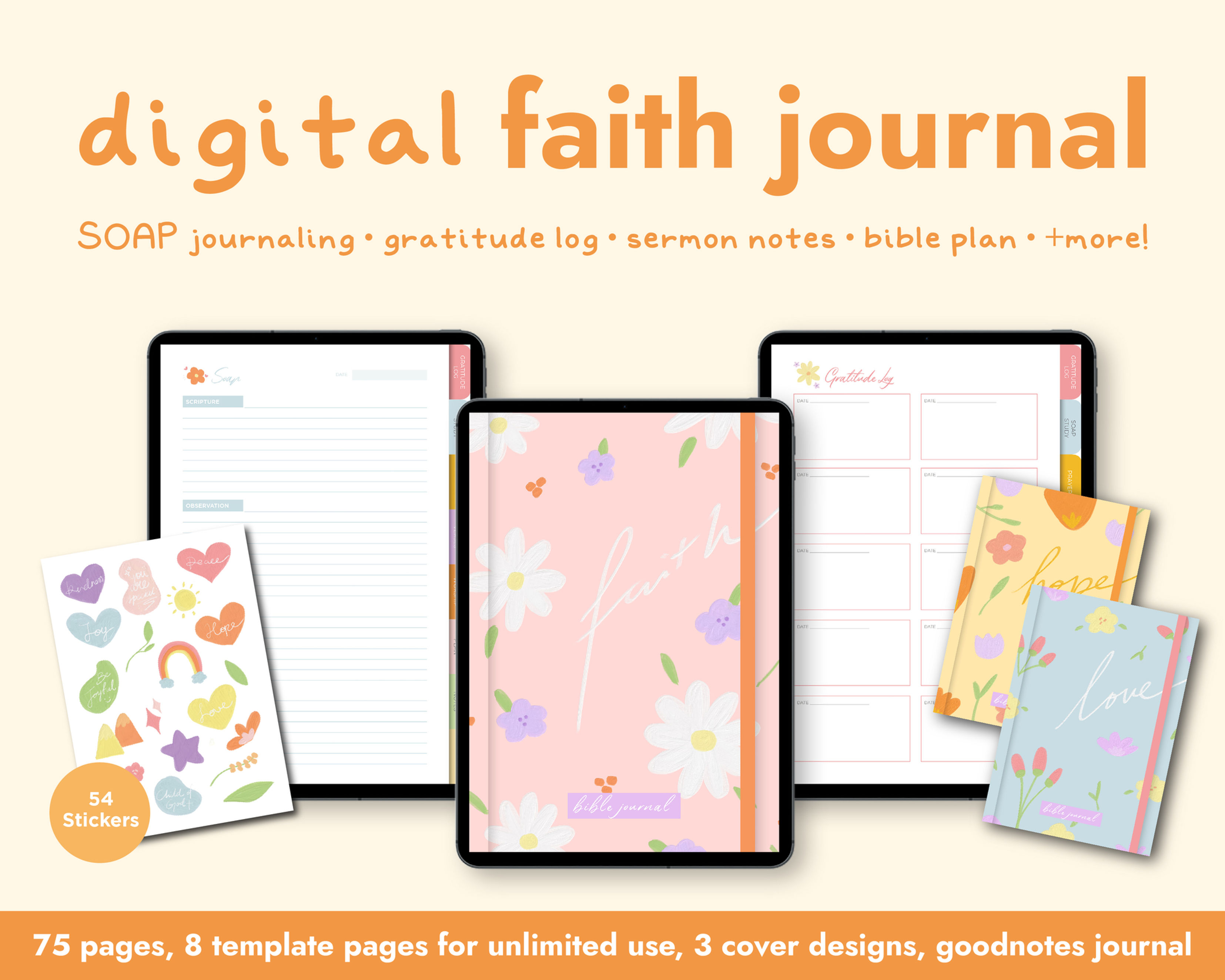 Floral Faith Journal