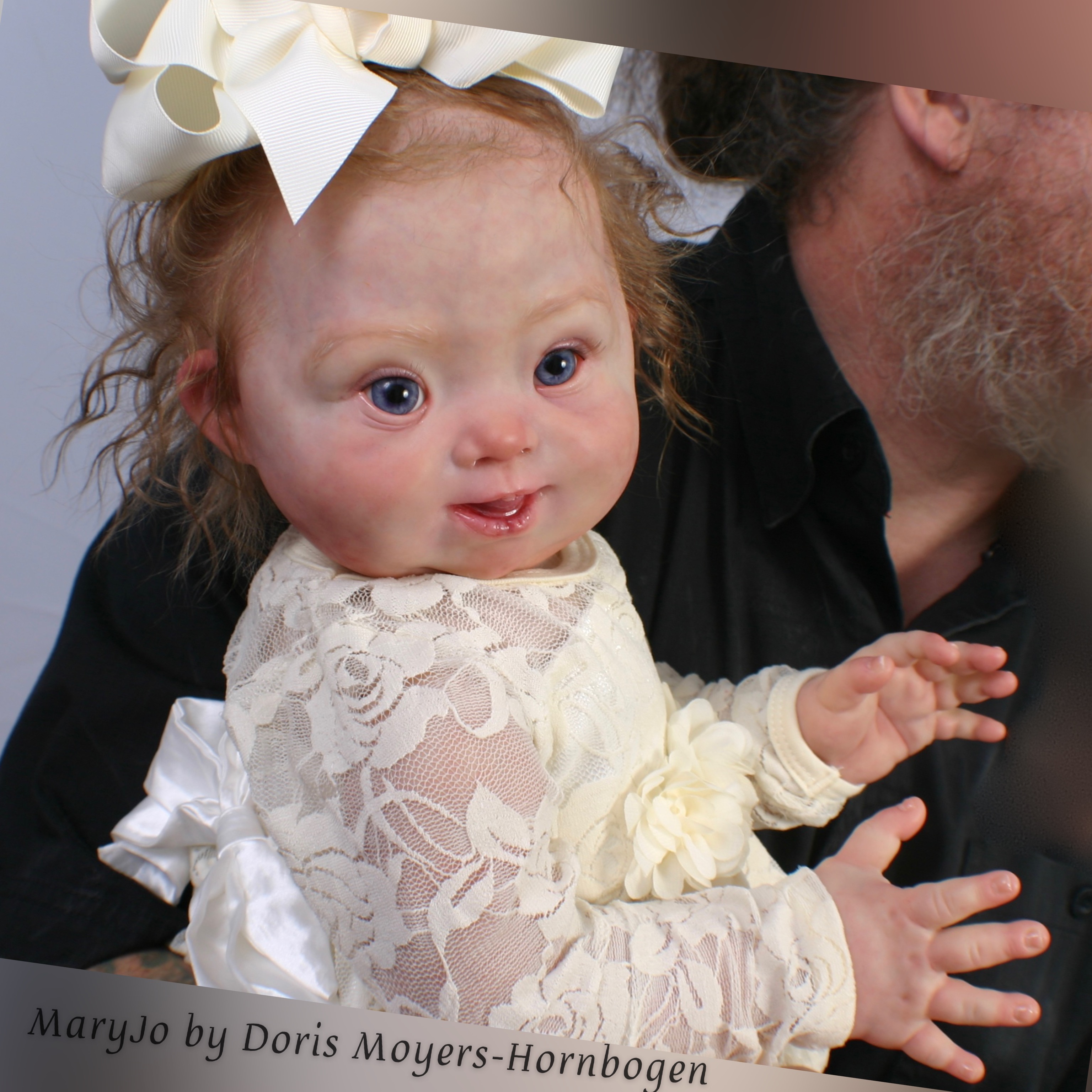 MaryJo original reborn doll sculpt by Doris Moyers-Hornbogen