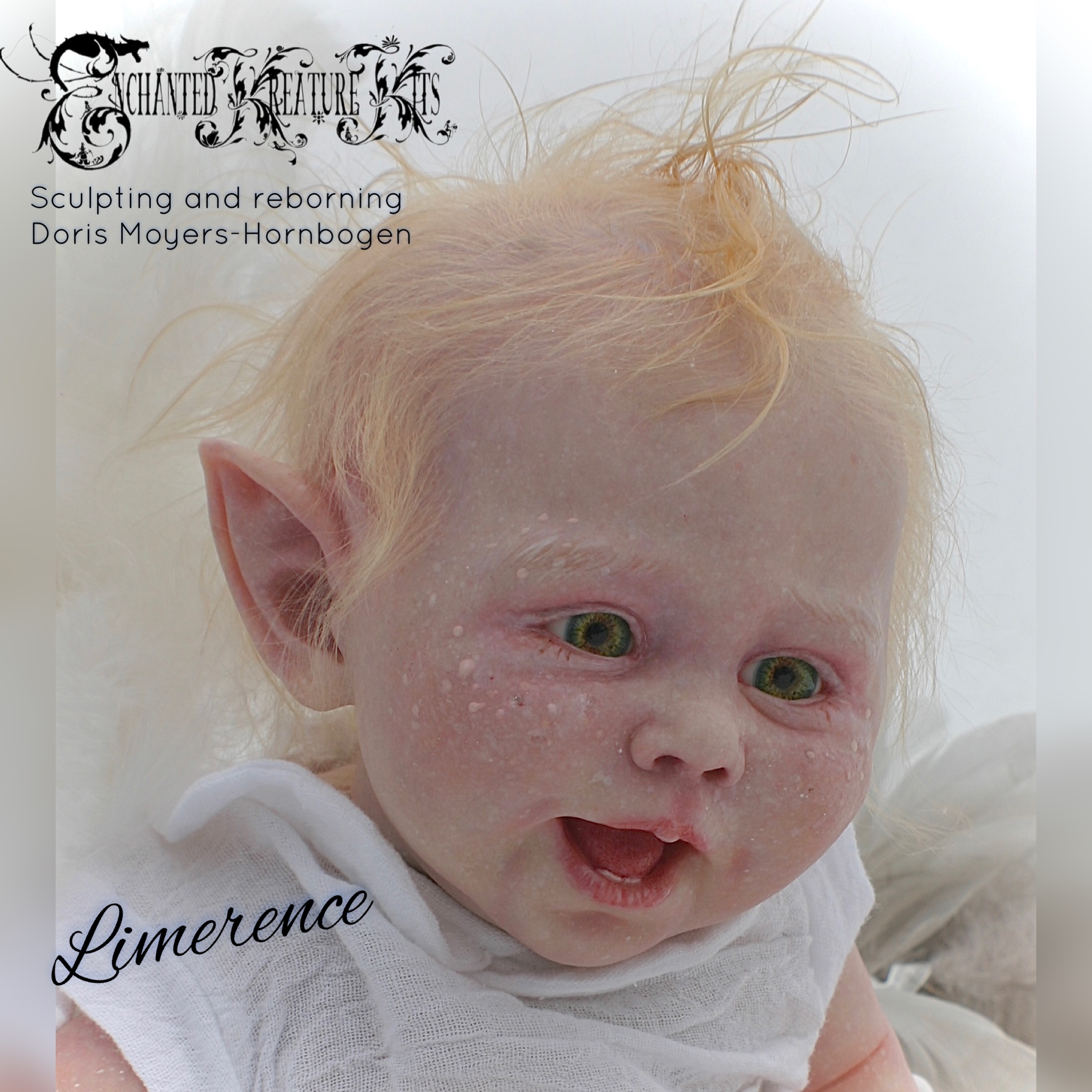 Limerence original reborn doll sculpt by Doris Moyers-Hornbogen