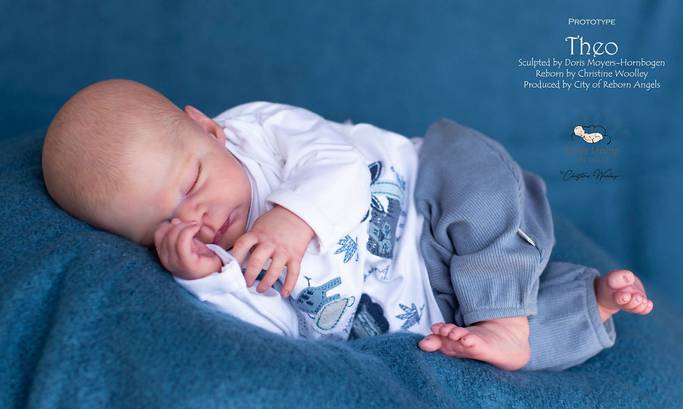 Thumbnail: "Theo" VINYL Reborn Doll KIT - click the link to buy