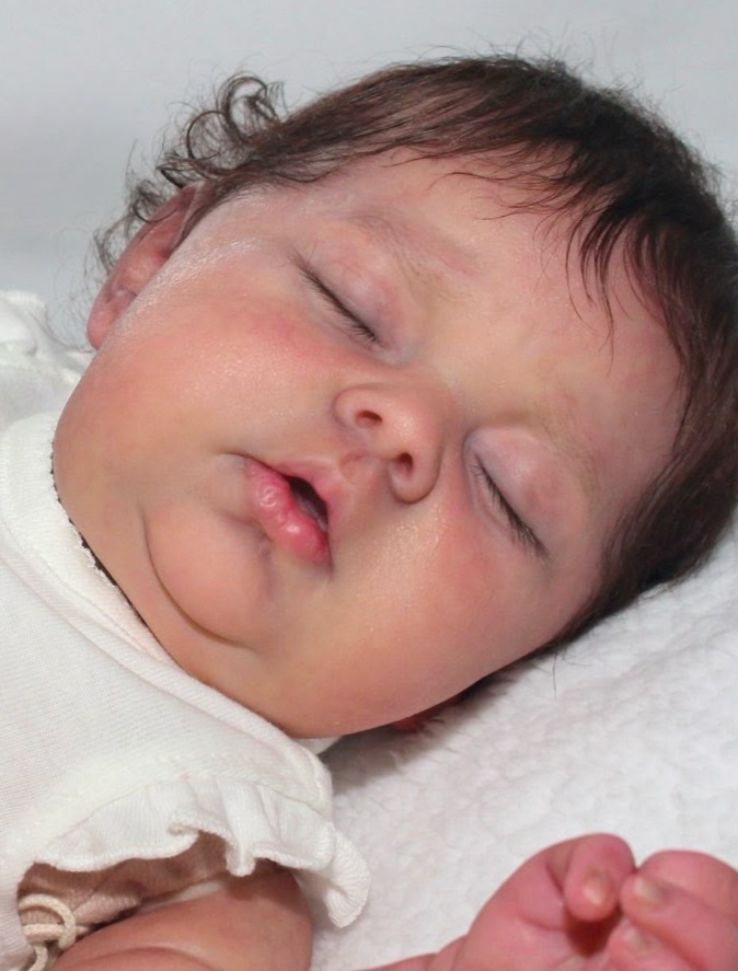 RaeRae original reborn doll sculpt by Doris Moyers-Hornbogen — source-attributed photograph 1 of 3
