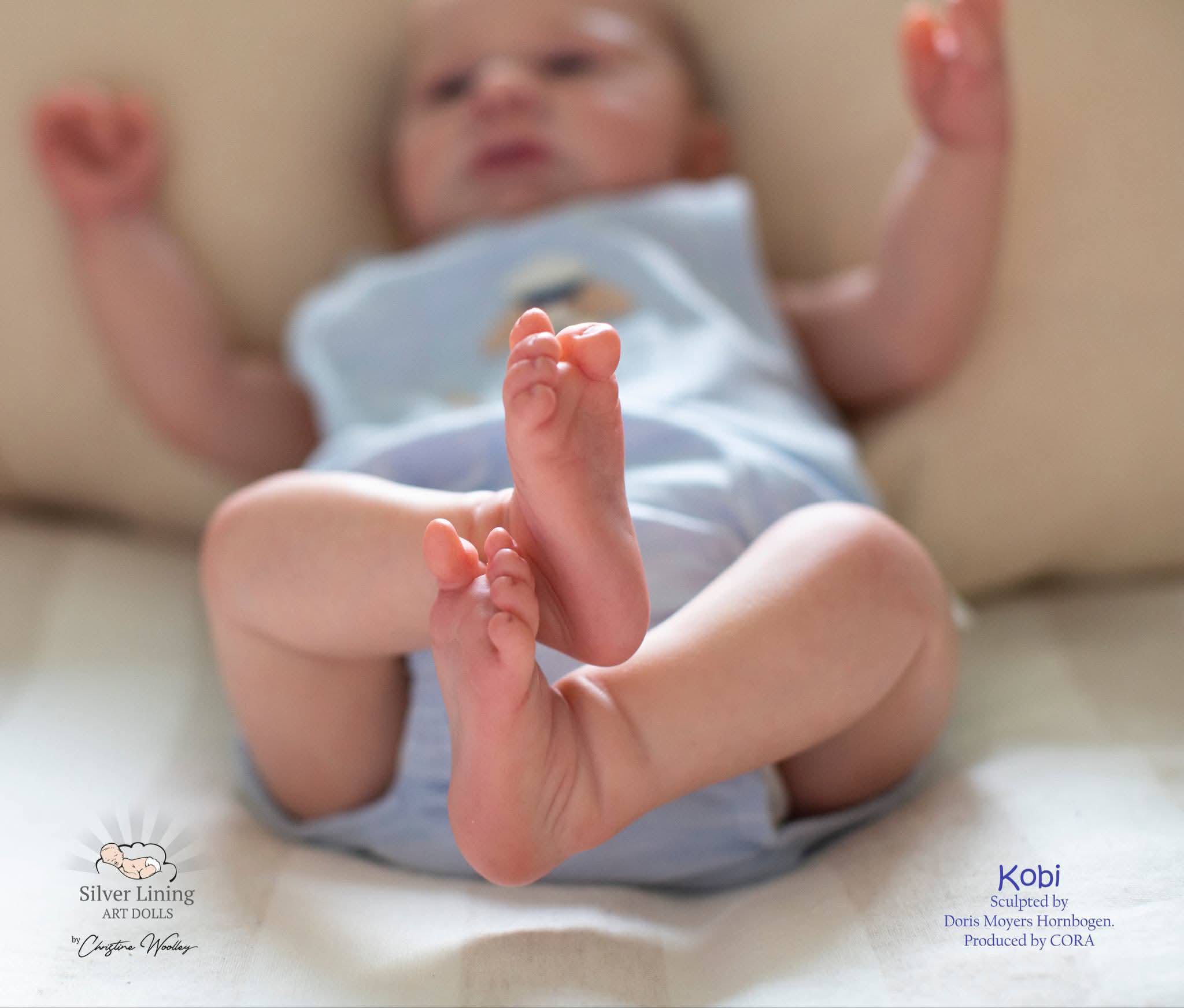 Kobi original reborn doll sculpt by Doris Moyers-Hornbogen