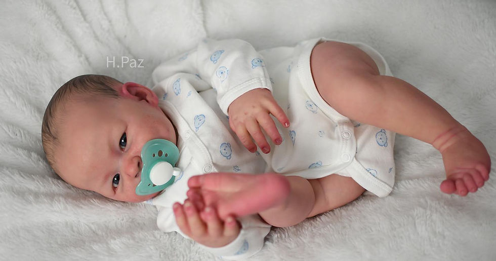 Miniaturbild: SOLD OUT "Luan" fb silicone doll kit Newborn size