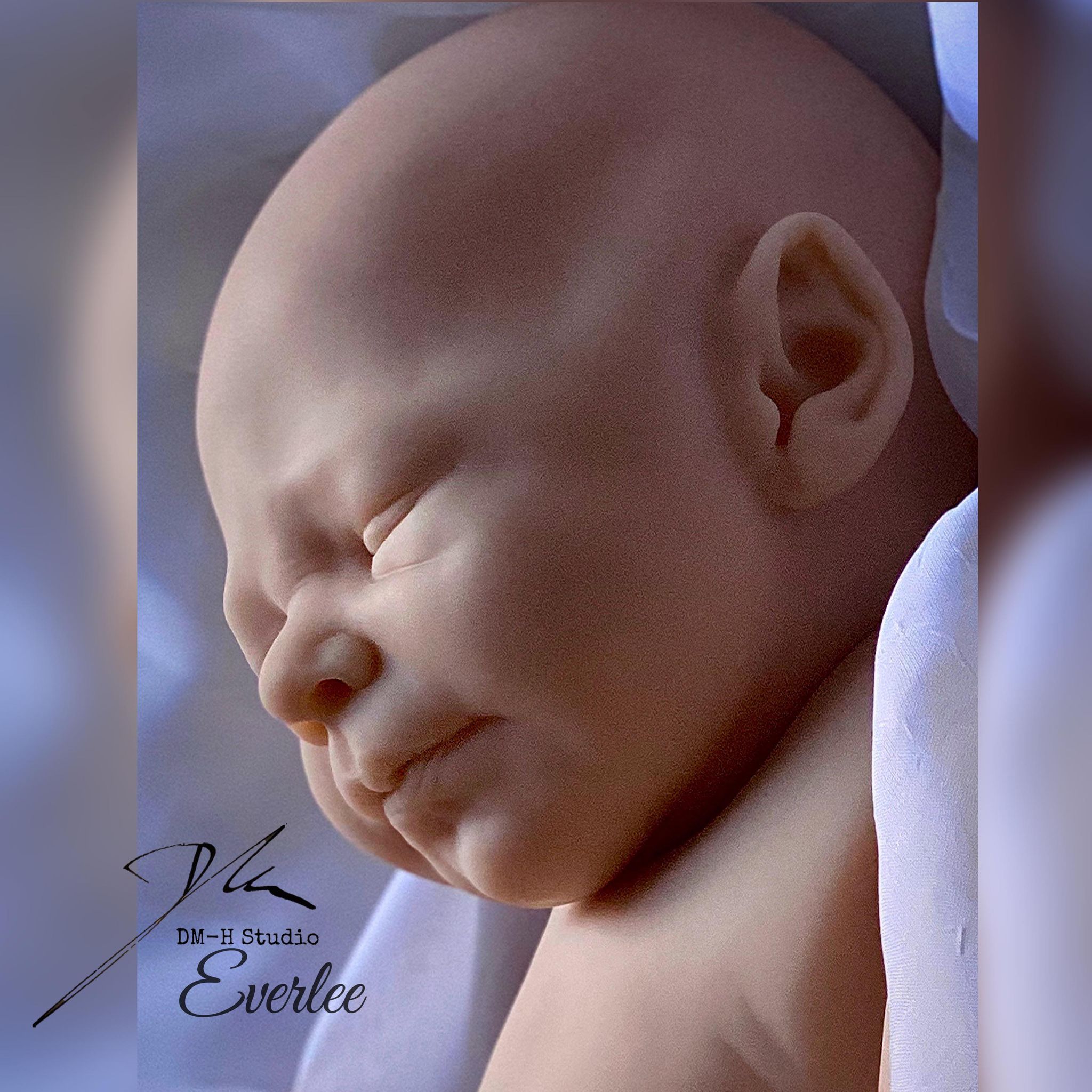 Everlee original reborn doll sculpt by Doris Moyers-Hornbogen