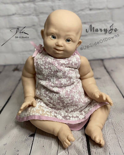 Down Syndrome Realistic Baby Doll Kits Doll Kit Down Syndrome