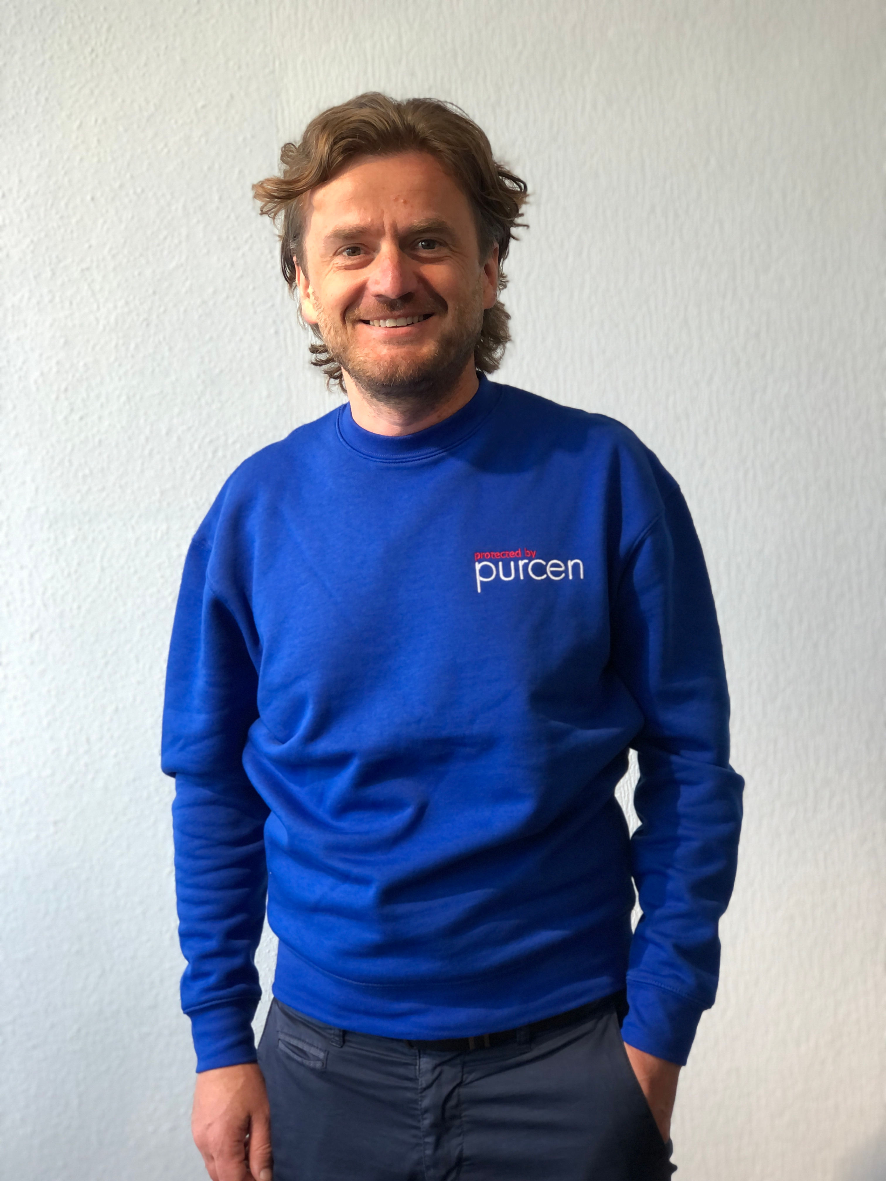 Світшот унісекс PURCEN синій