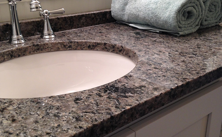 Custom kitchen granite, quartz countertops