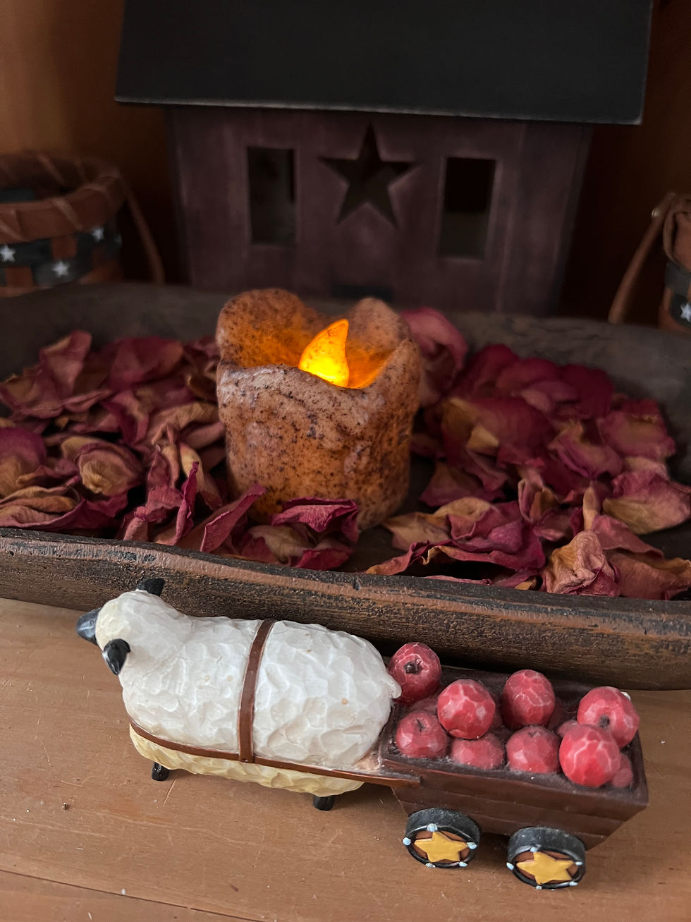 Thumbnail: The Hearthside collection 2.5" Mini Burnt Ivory Drip Timer Pillar