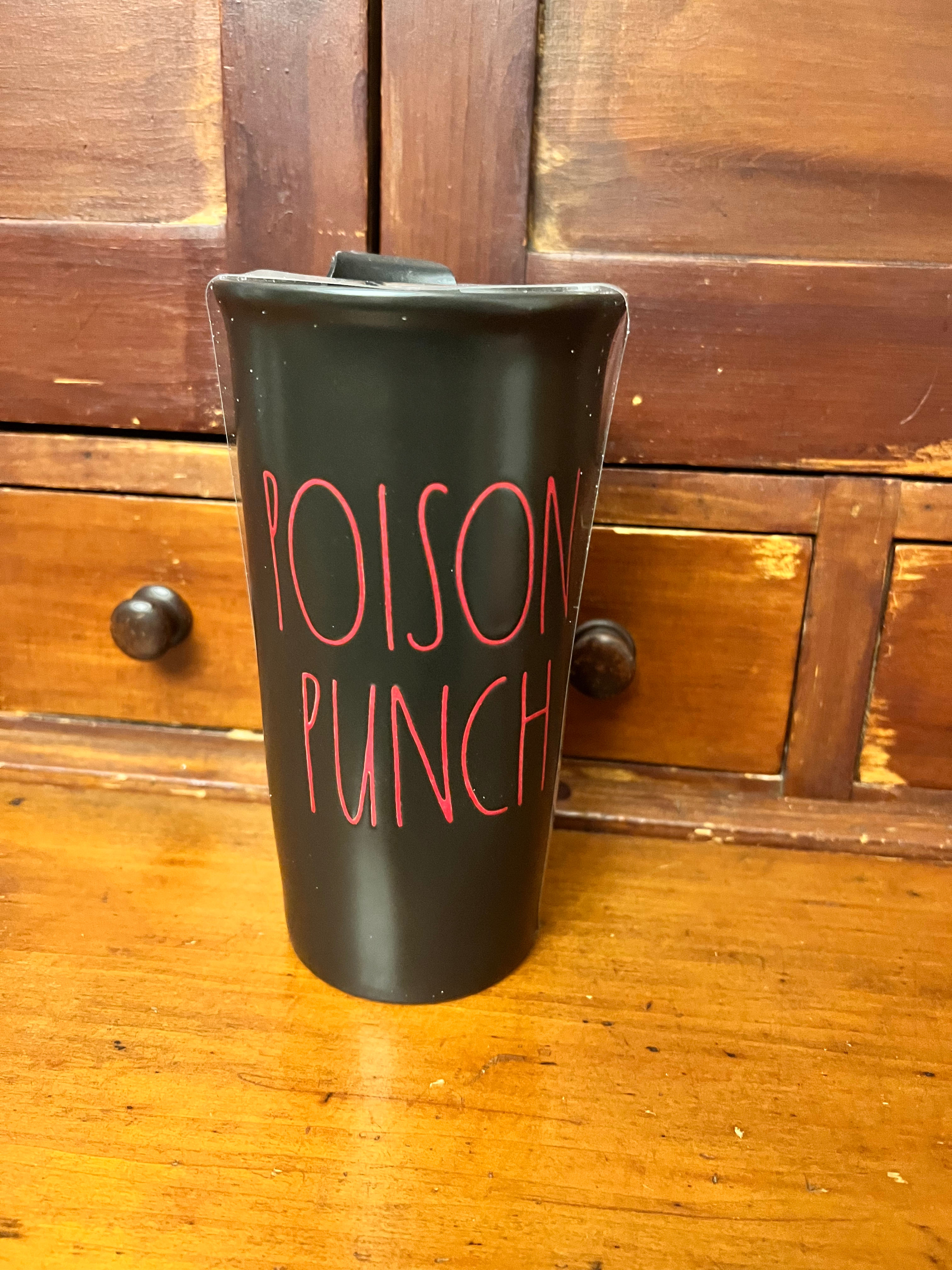 Rae Dunn Poison Punch travel tumbler/coffee mug