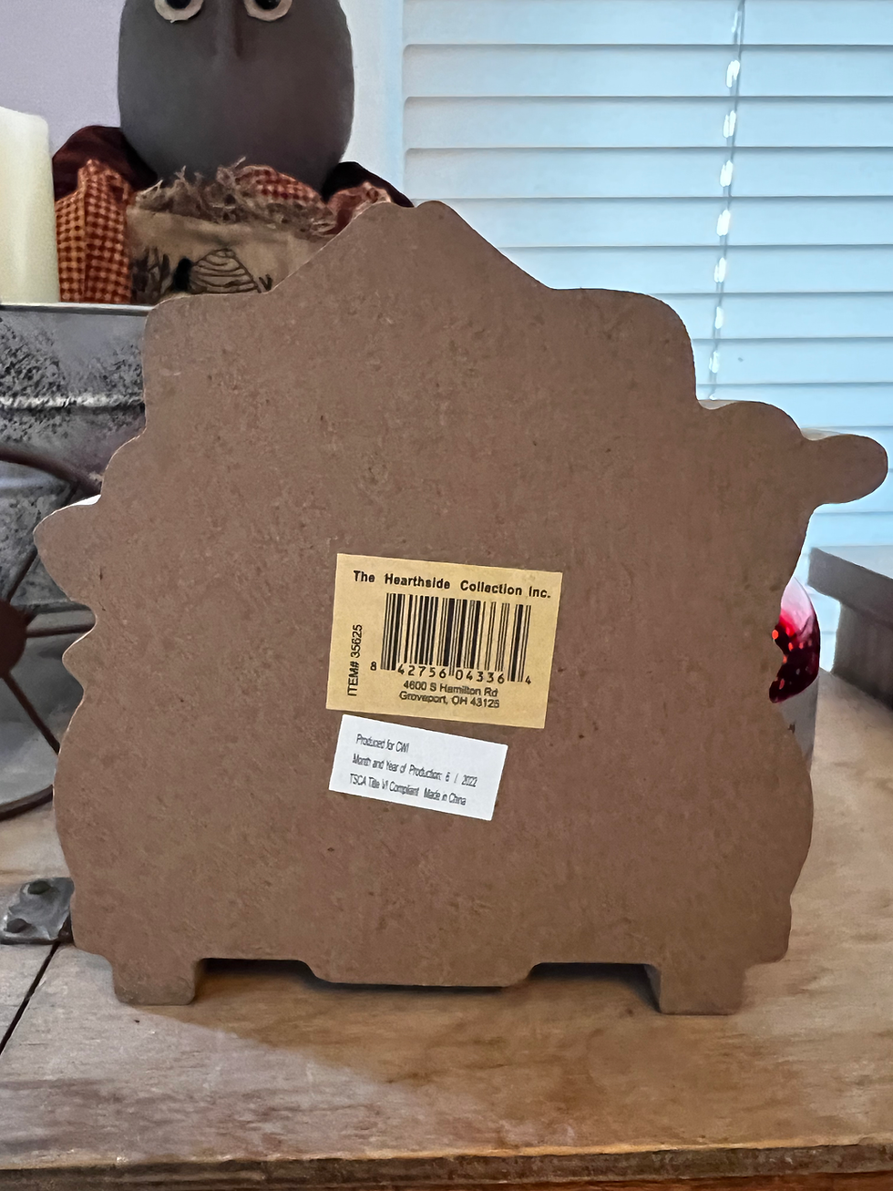 Thumbnail: Happy Harvest Chunky Wood Truck Sitter