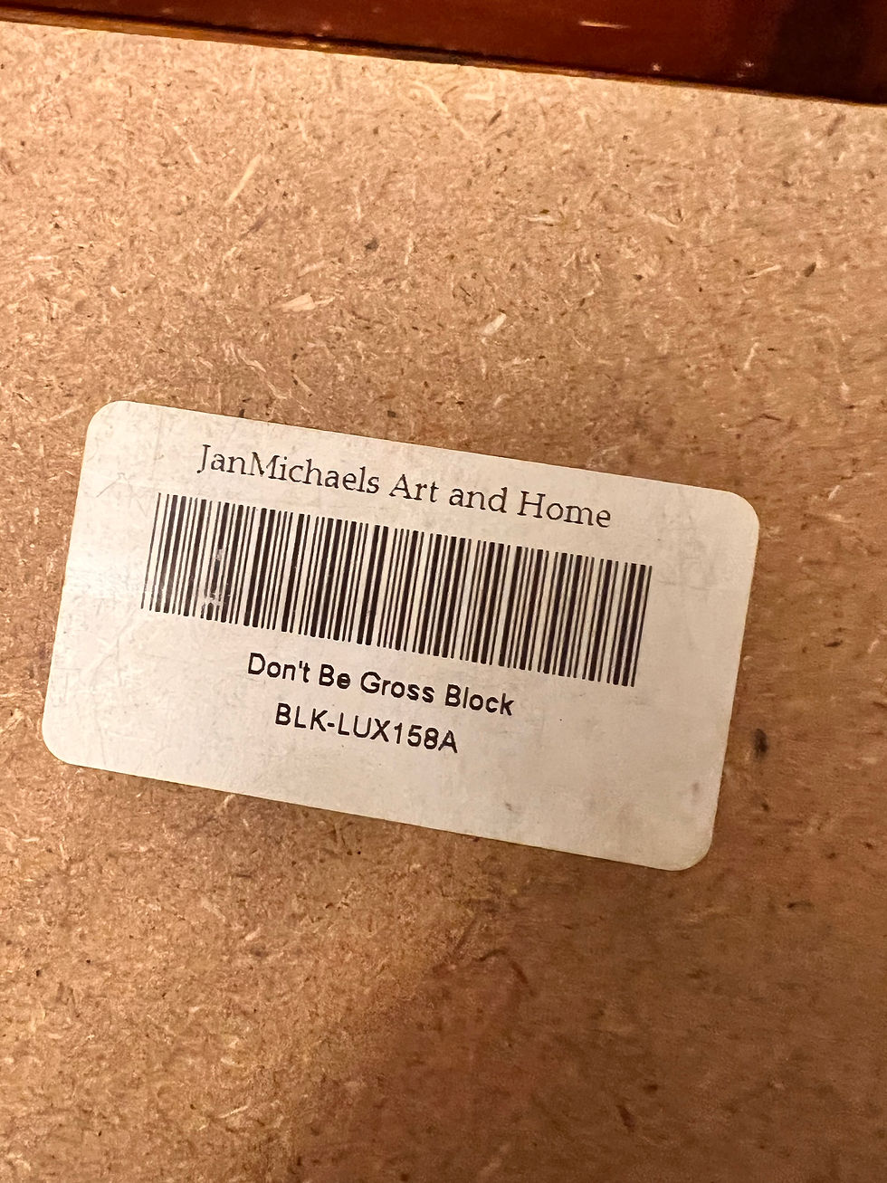 Thumbnail: Don't be gross wash your hands 10" block made in USA