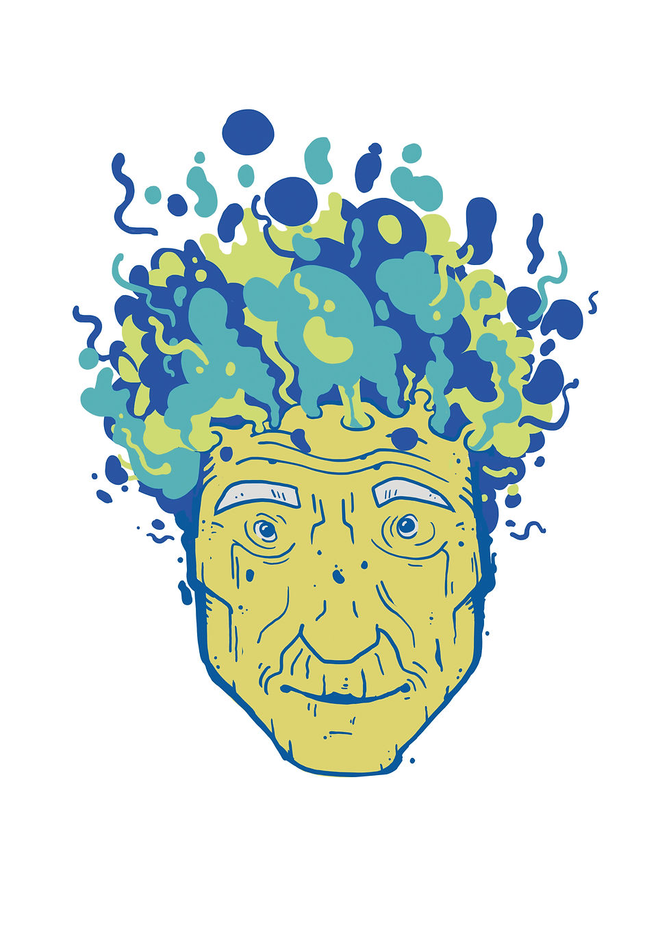 Illustration zum Thema Demenz