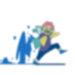 Illustration für die Kurzgeschichte "Halbvoll" von Ruedi