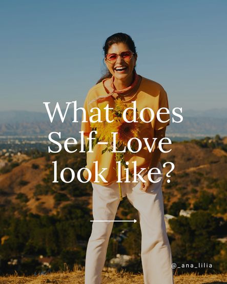 What does self-love look like?