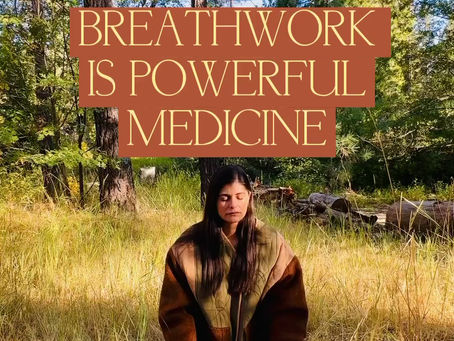 Breathwork is powerful medicine.