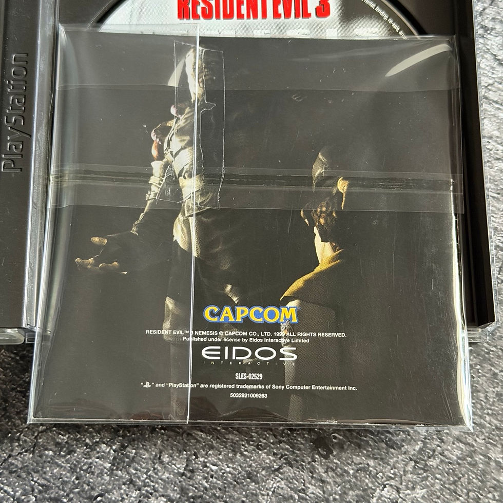 Thumbnail: Resident Evil 3: Nemesis – PS1 PAL UK – komplett – gebraucht