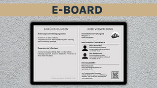 NEU: Das Woonig E-Board