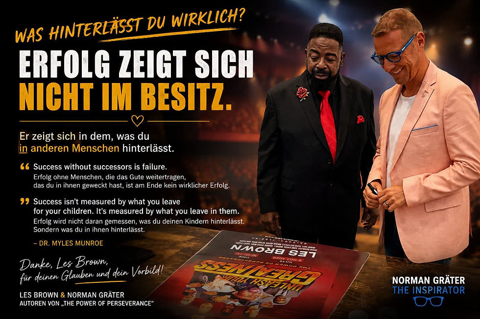 Was hinterlässt du wirklich? - Newsletter vom 26.07.2026