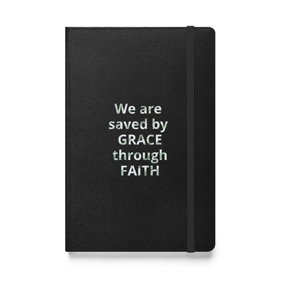 Hardcover bound notebook