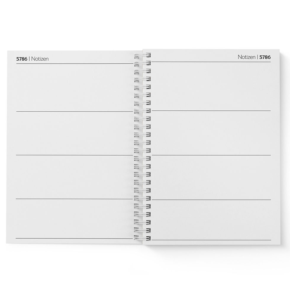 Miniaturbild: 5787, Jüdischer Taschenkalender, Hebräischer Kalender, Biblischer Kalender, Bibel Kalender, Jüdischer Organizer