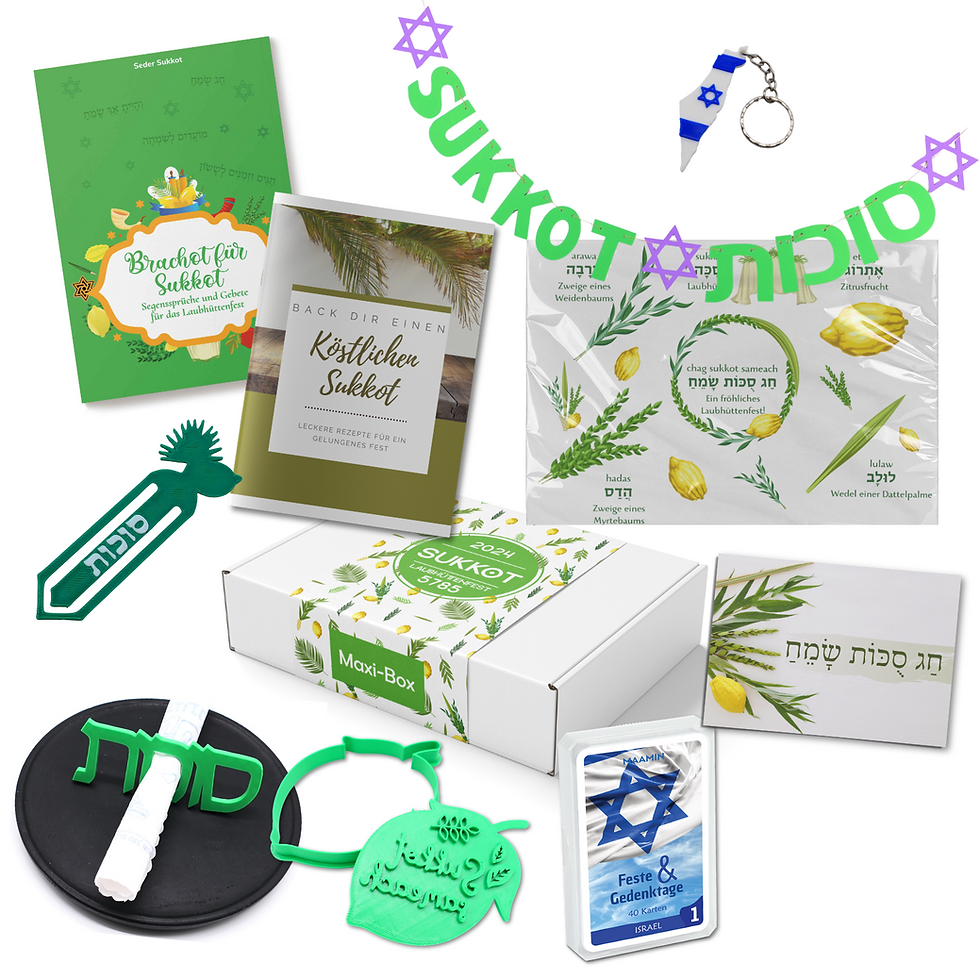 Sukkotbox, Sukkot Geschenkbox, Geschenk für Sukkot, Sukkot Geschenk, Laubhüttenfest Geschenk, Sukka Geschenk, Box für Sukkot