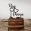 Thumbnail: Personalized cake topper | Name of bride and groom
