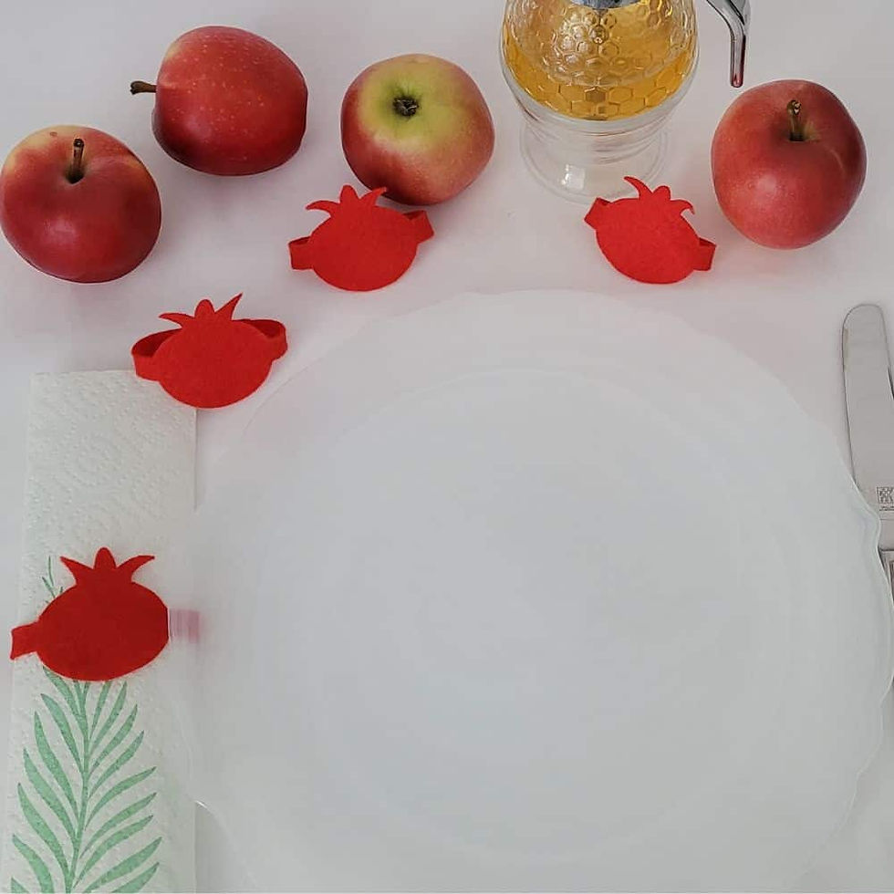 Serviettenhalter Granatapfel jüdisch Platsset