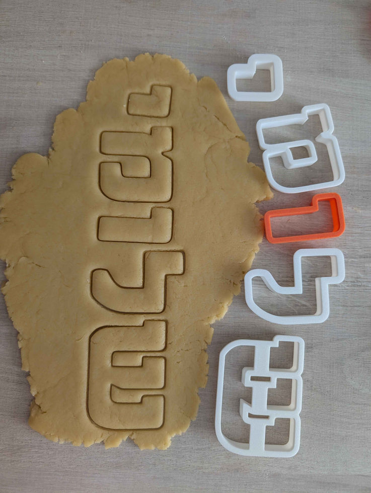 Alefbet Ausstechformen Alephbet Ausstecher Hebräisches Alphabet Keksausstecher Formen Knete Teig Jüdisch