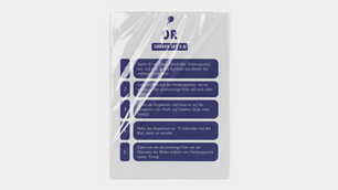 Textil-Bügelset für Chanukka