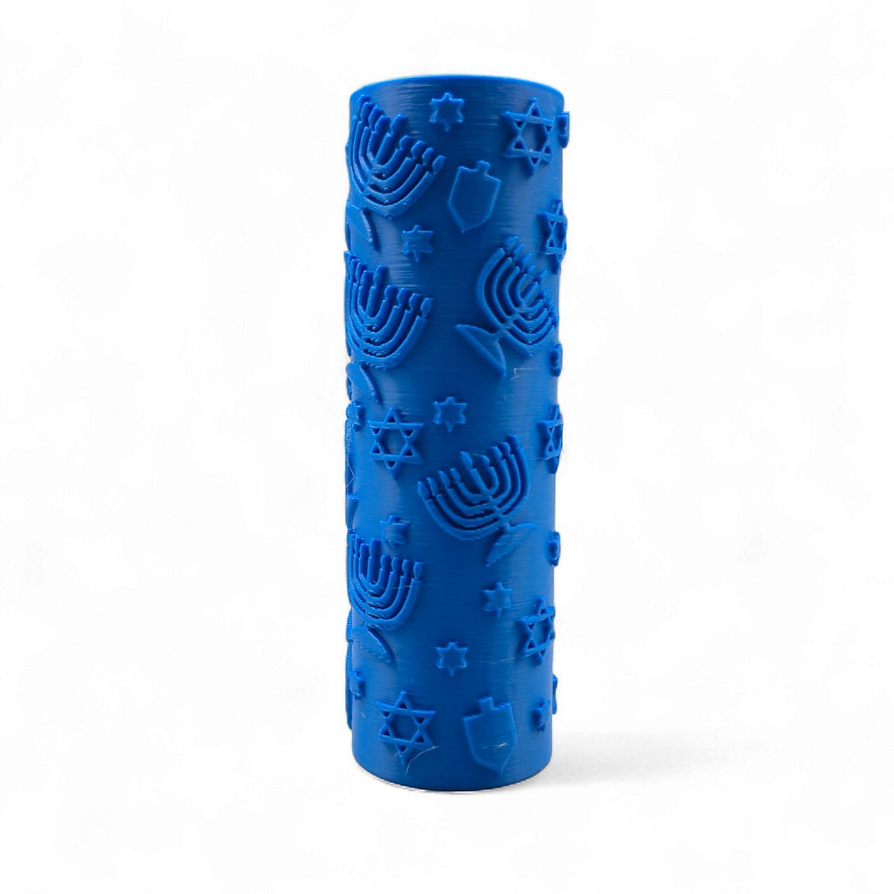 Thumbnail: Embossing roller | Hanukkah