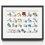 Thumbnail: Alefbet Poster, Hebräische Buchstaben, Alefbet für Kinder, Hebräisches Alphabet