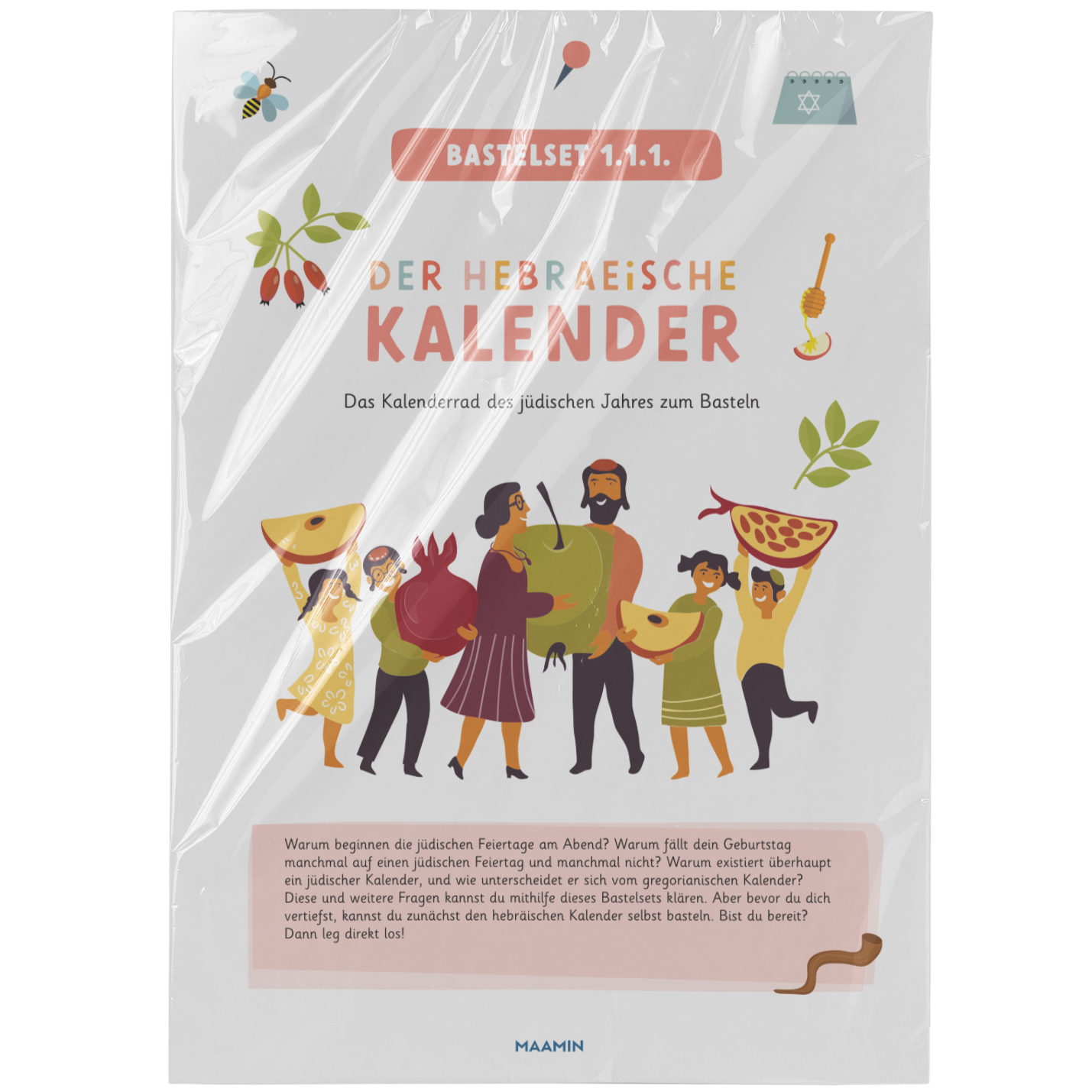 Craft kit 1.1.1 | Jewish year calendar wheel