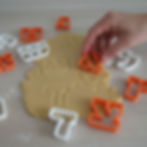 Alefbet Ausstechformen Alephbet Ausstecher Hebräisches Alphabet Keksausstecher Formen Knete Teig Jüdisch