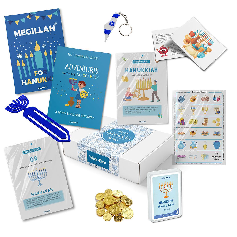 Miniaturbild: Chanukka Geschenkbox für Kinder | Midibox ORIGINAL