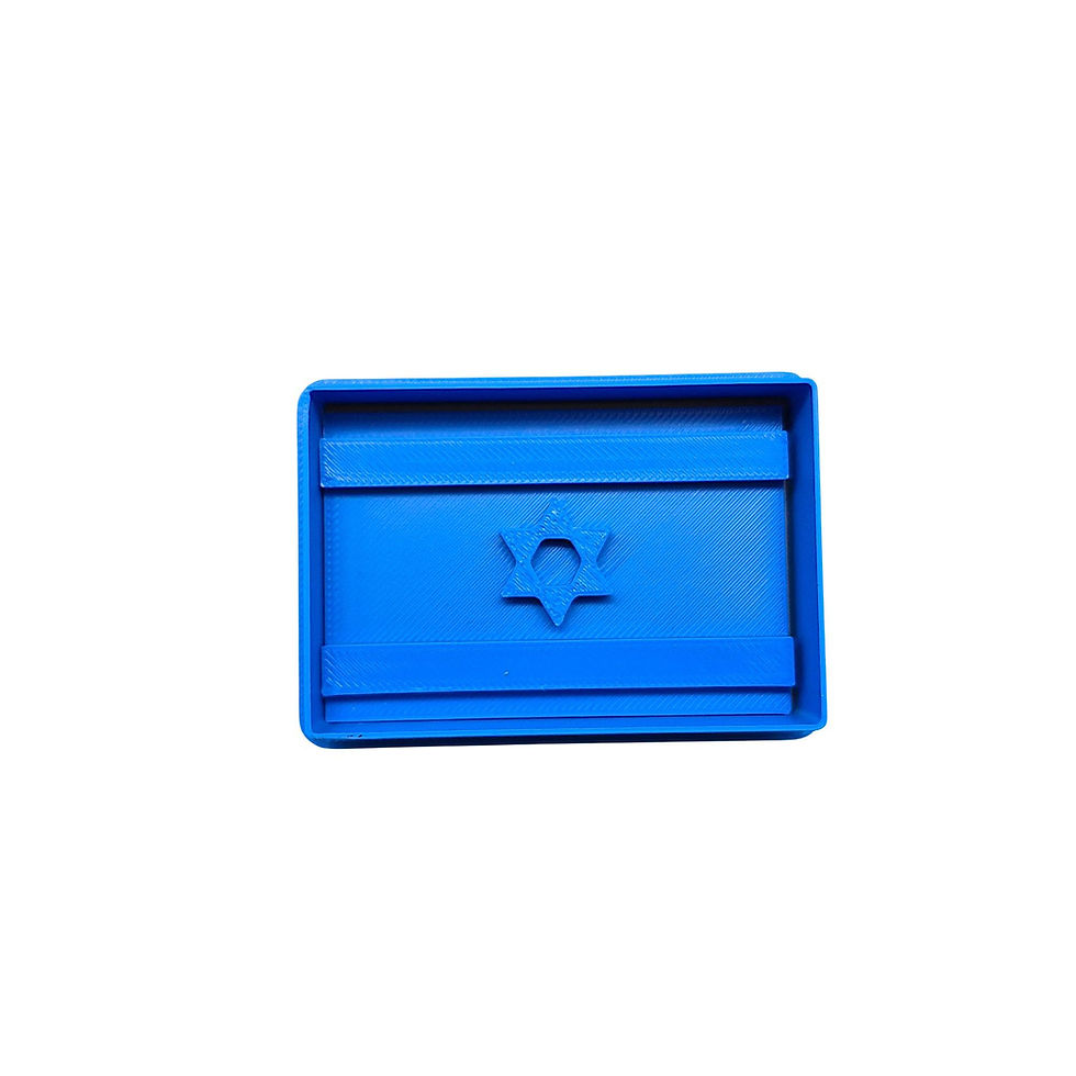 Thumbnail: Israeli flag | Cookie cutter with stamp