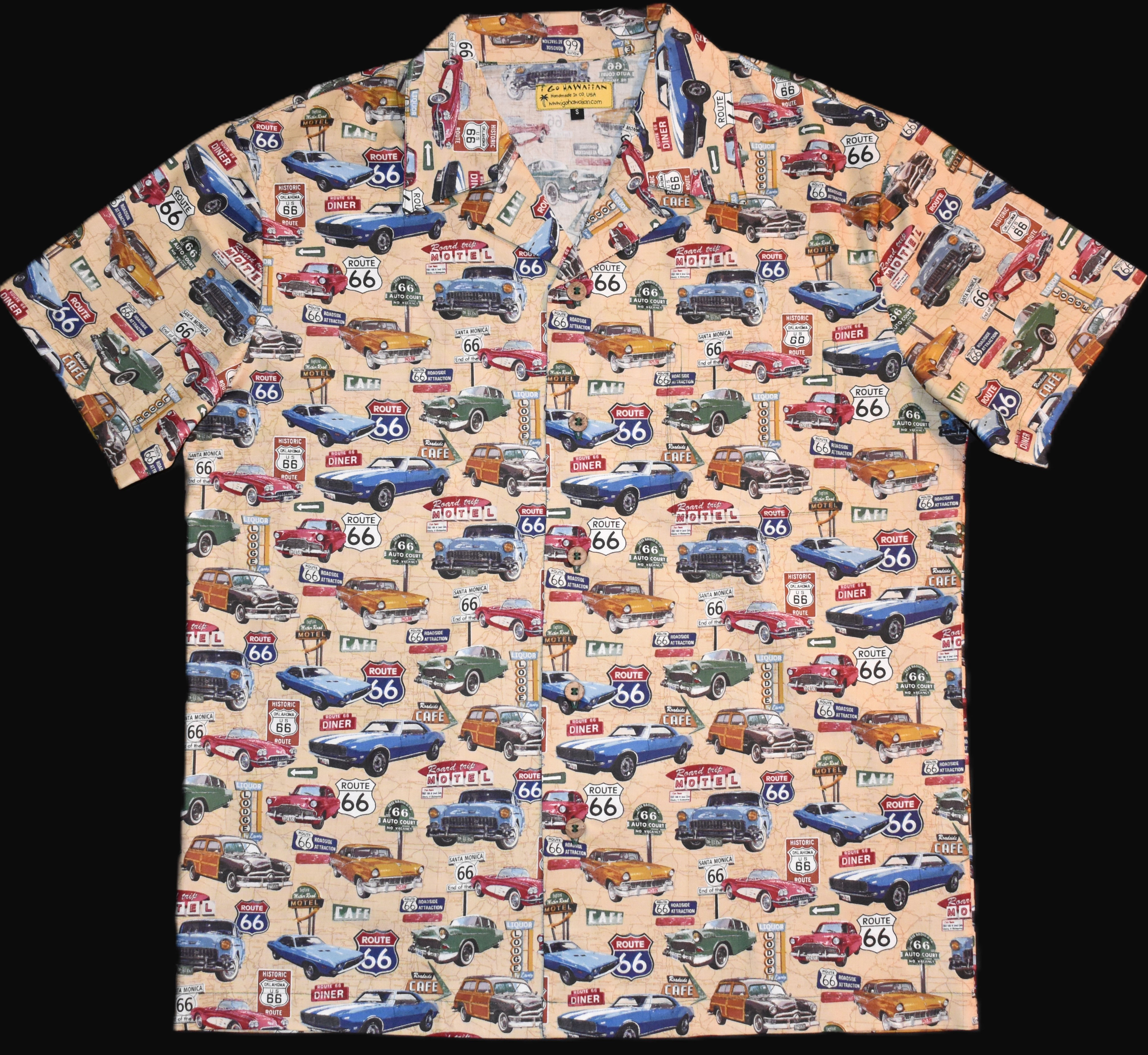 "Cars on 66" Hawaiian Shirts